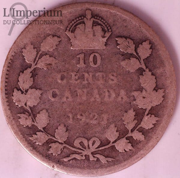 Canada - 10 Cents 1921 - G-4