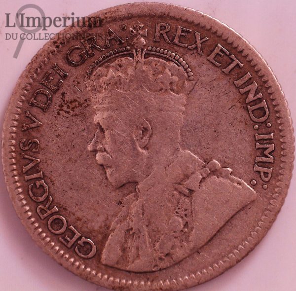 Canada - 10 Cents 1921 - VG-10+