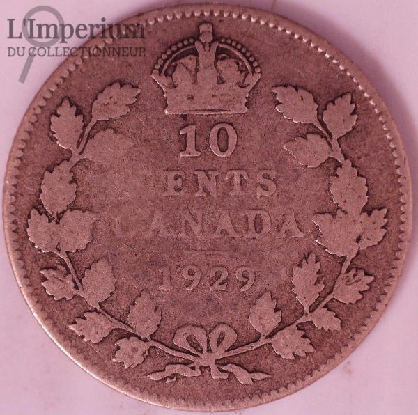 Canada - 10 Cents 1929 - AG-3