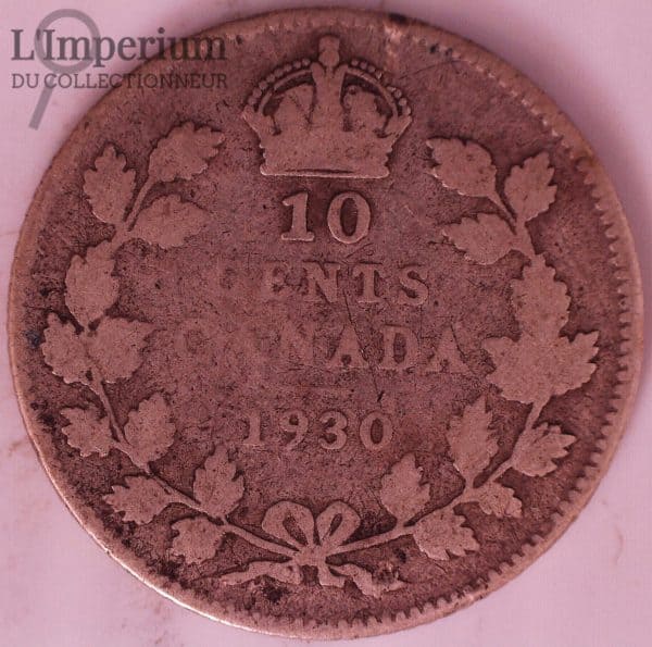 Canada - 10 Cents 1930 - G-4