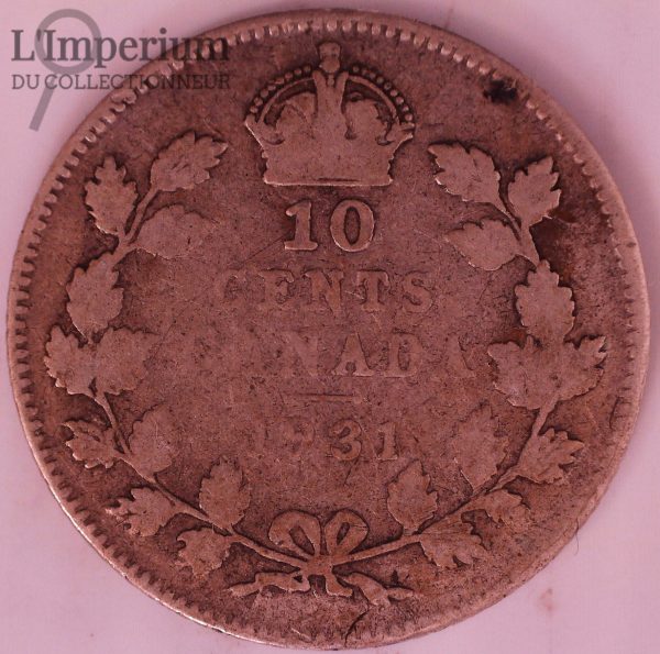 Canada - 10 Cents 1931 - G-6