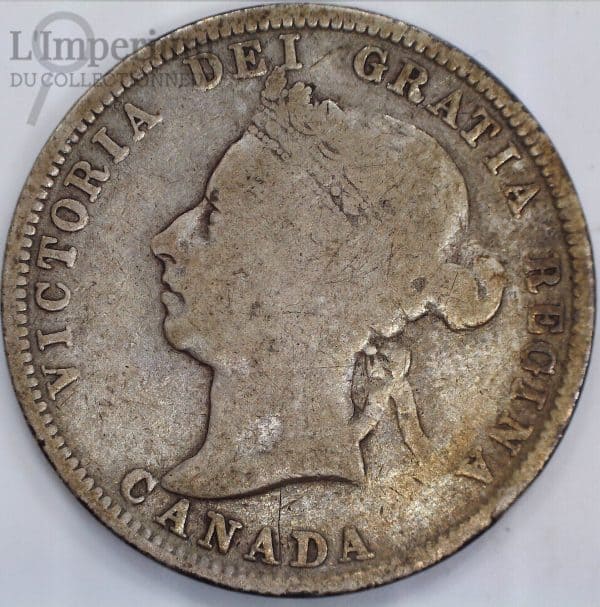 Canada - 25 Cents 1890H - VG-8