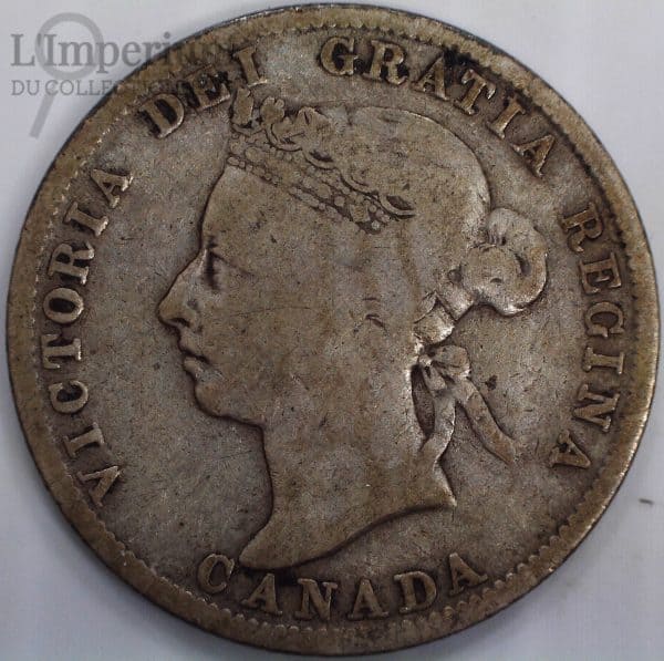 Canada - 25 cents 1899 - VG-8