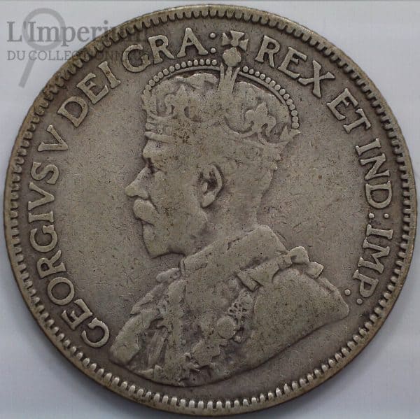 Canada - 25 Cents 1913 - VG-10+ - Avers