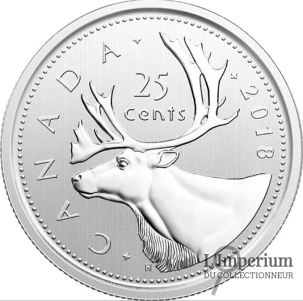 Canada - 25 Cents 2018 - Spécimen