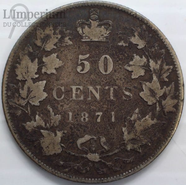 Canada - 50 Cents 1871 - F-12