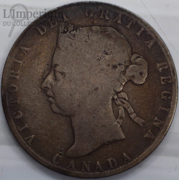 Canada - 50 Cents 1892 OBV# 4 - G-6 - Avers