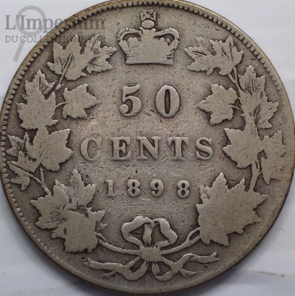 Canada - 50 Cents 1898 - G-4