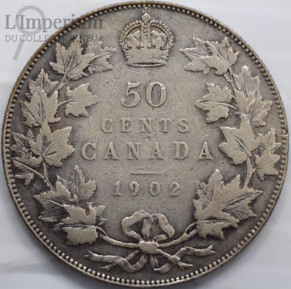 Canada - 50 Cents 1902 - VG-10+