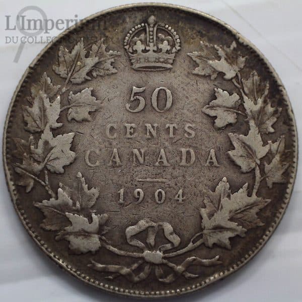Canada - 50 Cents 1904 - F-15