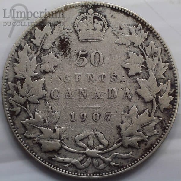 Canada - 50 Cents 1907 - VG-10