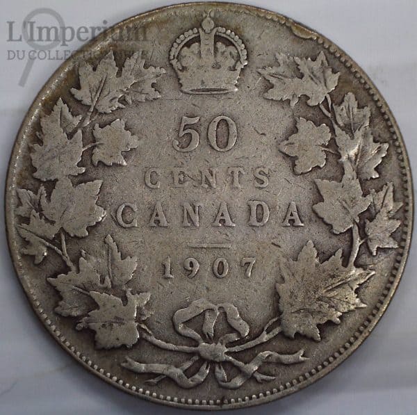 Canada - 50 Cents 1907 - VG-8