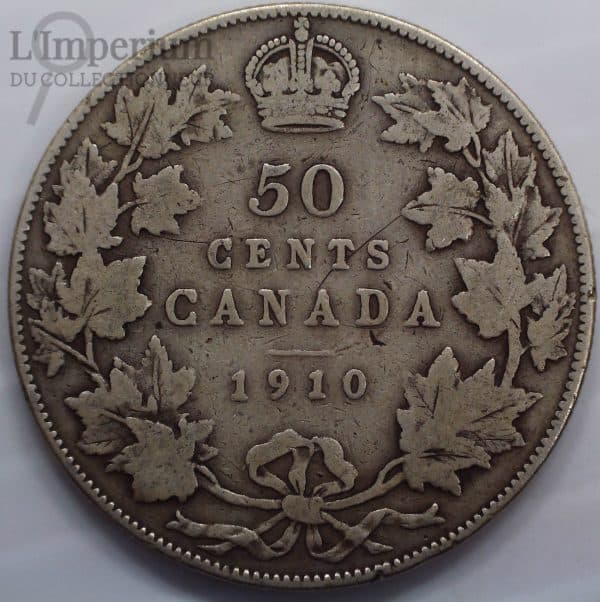 Canada - 50 Cents 1910 EL - G-6