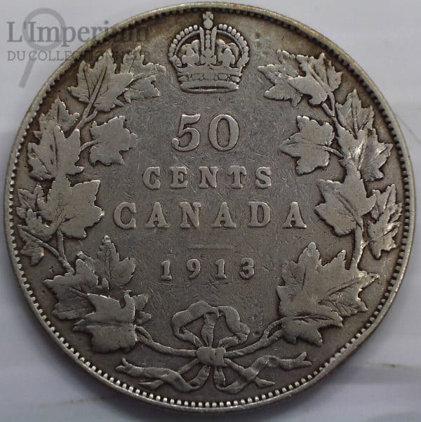 Canada - 50 Cents 1913 - VG-10