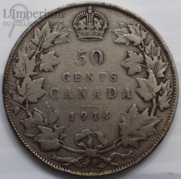 Canada - 50 Cents 1914 - F-12
