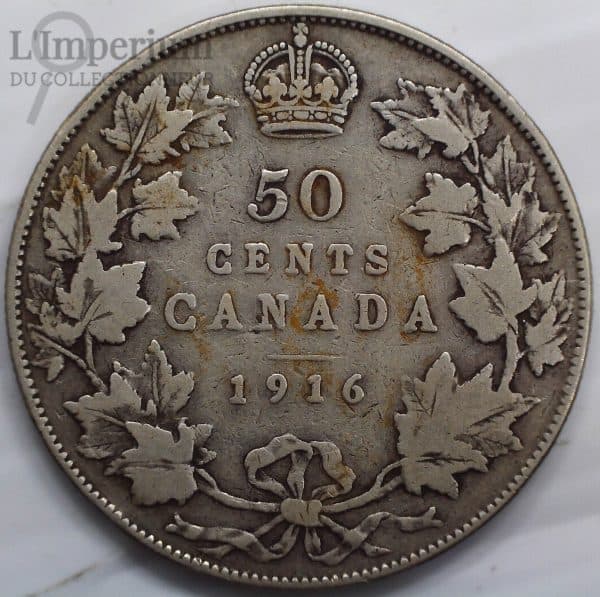 Canada - 50 Cents 1916 - VG-10
