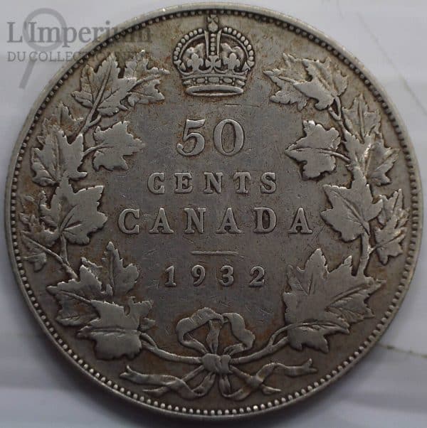 Canada - 50 Cents 1932 - VG-10