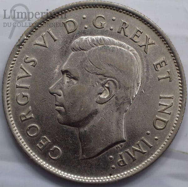 Canada - 50 Cents 1938 - EF-40 - Avers