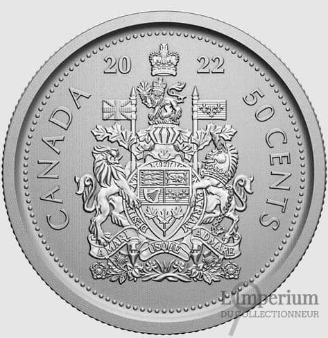 Canada - 50 cents 2022 - Spécimen (Revers)