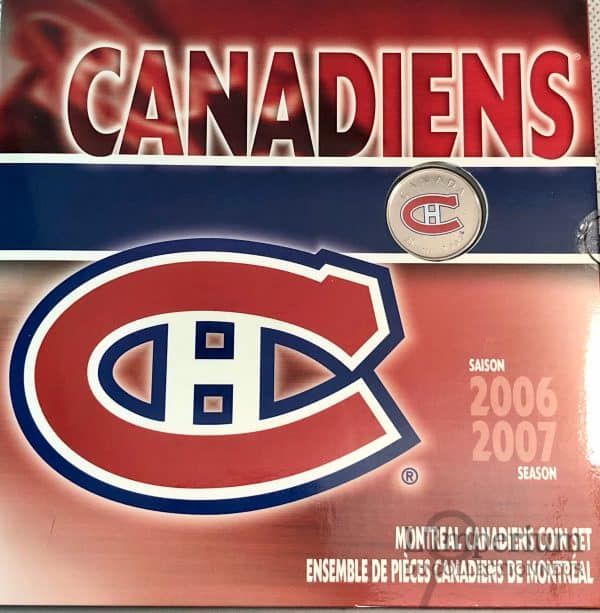 Canada - Ensemble de pièces LNH Canadiens de Montréal 2007