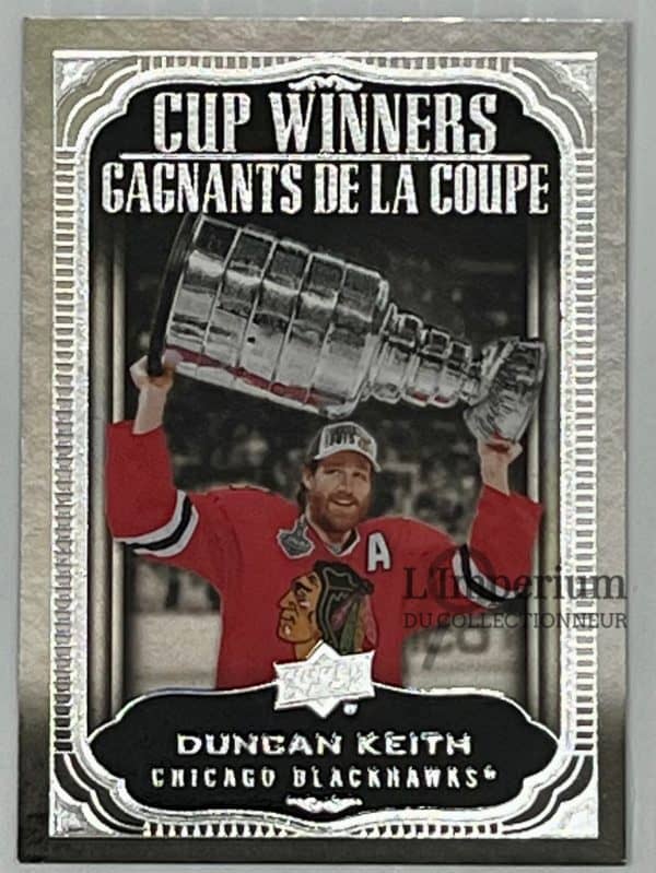 CW-7 Duncan Keith - Carte d'Hockey LNH 2020-2021