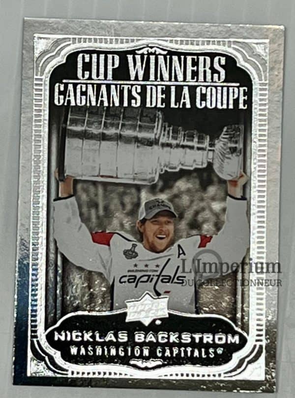 CW-14 Nicklas Backstrom - Carte d'Hockey LNH 2020-2021