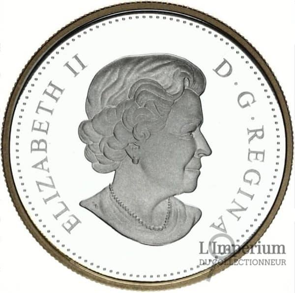 Canada - Dollar 2012 en Argent Bicentenaire de la Guerre de 1812 Plaqué Or - Épreuve