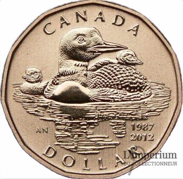 Canada - Dollar 2012 25e Anniversaire du Huard - Spécimen