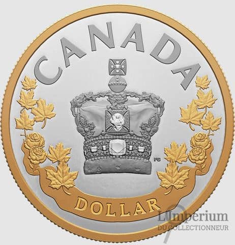 Canada - Dollar 2022 - Couronne Imperiale d'Apparat