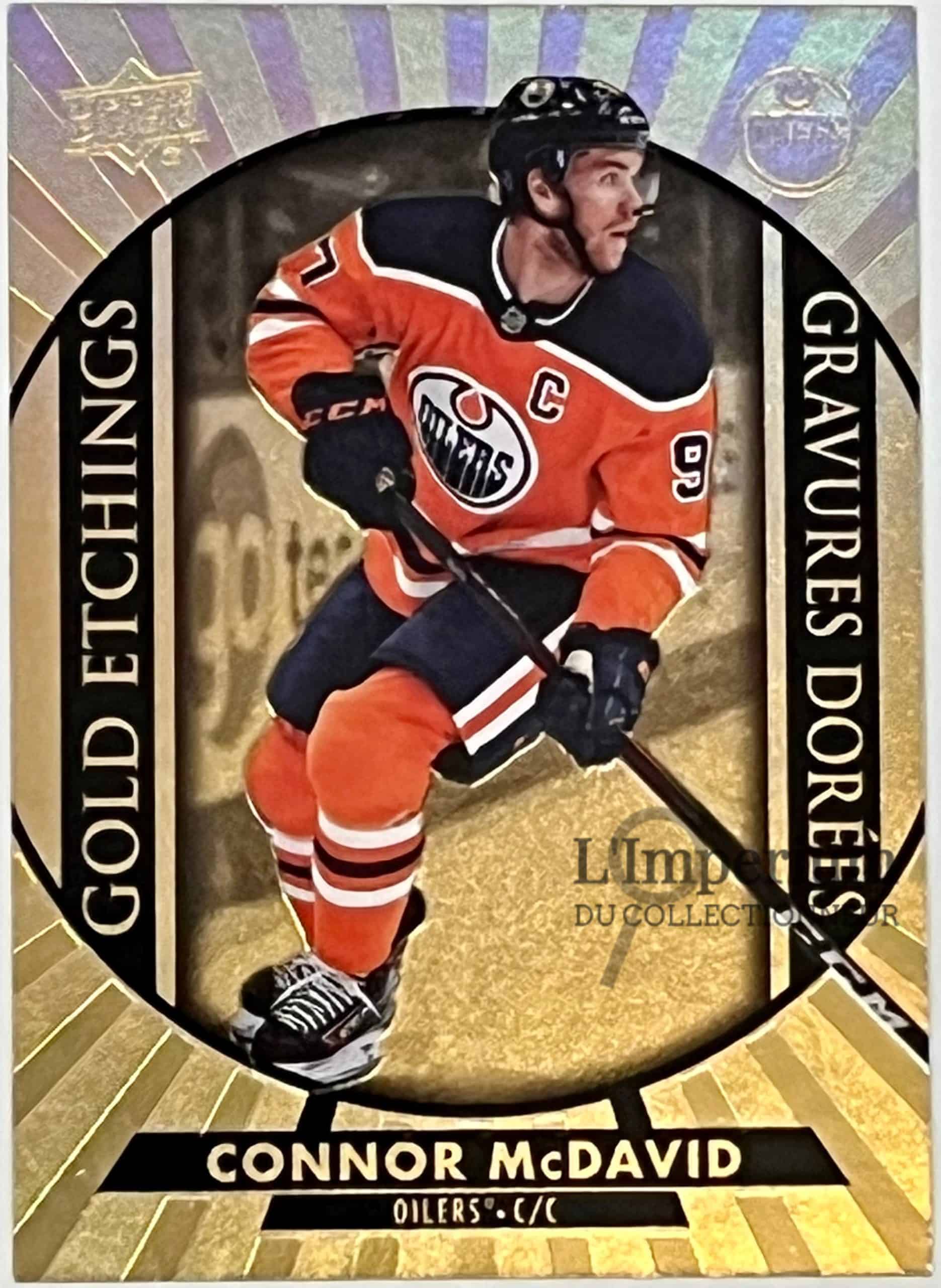 G1 Connor McDavid Carte D'Hockey LNH 20202021