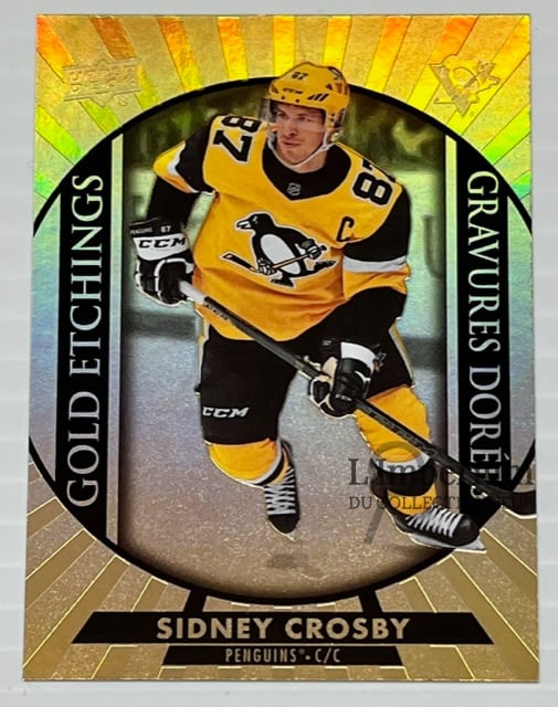 G-15 Sidney Crosby - Carte d'Hockey LNH 2020-2021