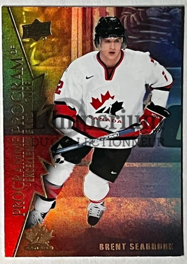Programme d'excellence Team Canada 2022 - P0E-15 Brent Seabrook