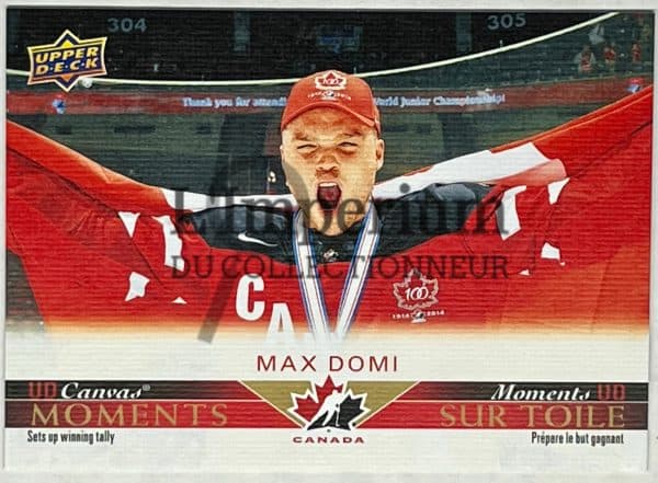 Moments sur Toile Team Canada 2022 - CM-9 Max Domi