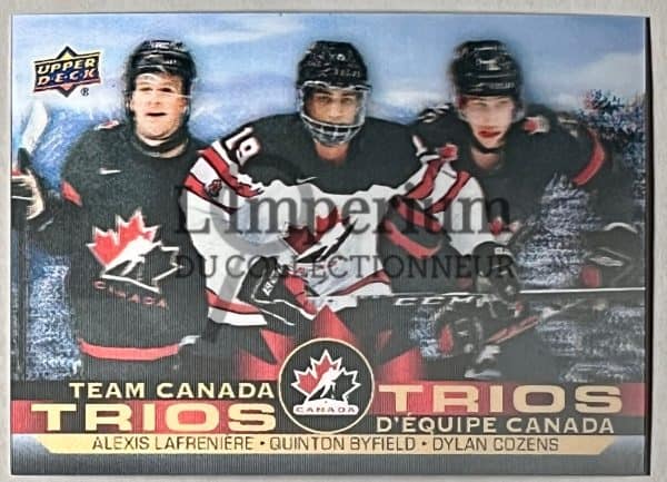 Team Canada Trios 2022 - T-8 Lafrenière/Byfield/Cozens