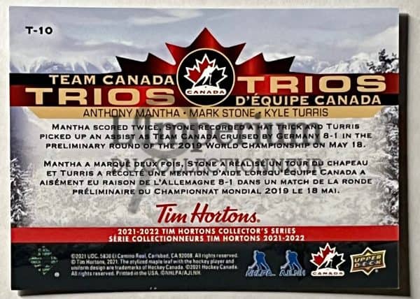 Team Canada Trios 2022 - T-10 Mantha/Stone/Turris Reverse