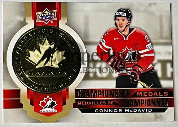 Médailles de Championnat Team Canada 2022 - M-4 Connor McDavid