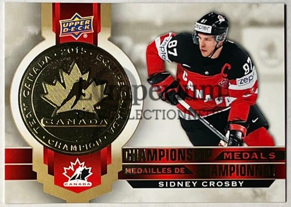 Médailles de Championnat Team Canada 2022 - M-5 Sidney Crosby