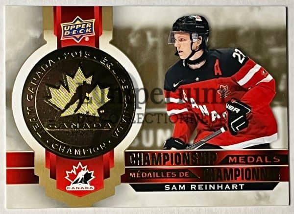 Médailles de Championnat Team Canada 2022 - M-6 Sam Reinhart