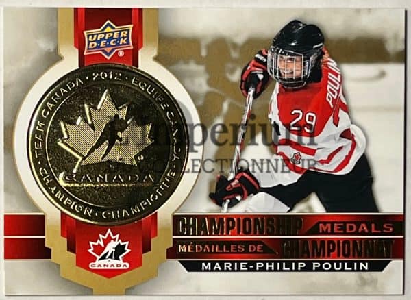 Médailles de Championnat Team Canada 2022 - M-9 Marie-Philip Poulin