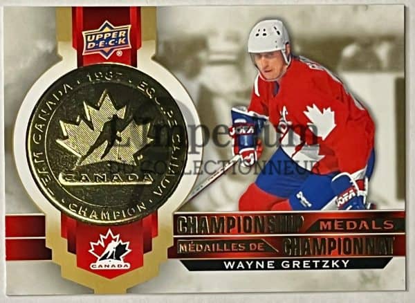Médailles de Championnat Team Canada 2022 - M-15 Wayne Gretzky