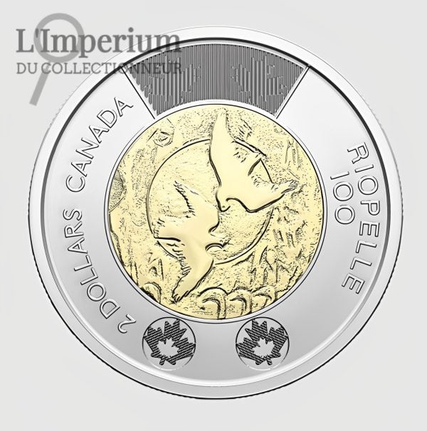 Canada - 2 Dollars 2023 100 ième anniversaire de naissance de Jean Paul Riopelle - B.UNC