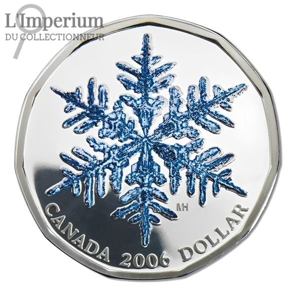 Canada - Dollar en Argent Sterling 2006 et musique du temps des fêtes