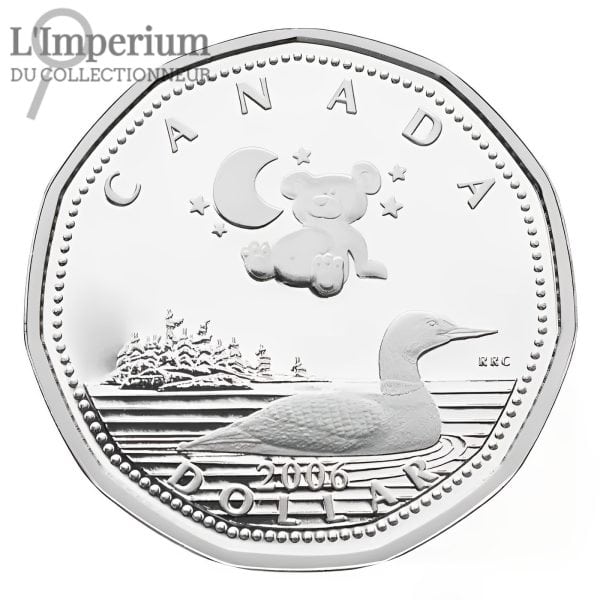 Canada - Ensemble Berceuses et Dollar en Argent Sterling pour Bébé - 2006