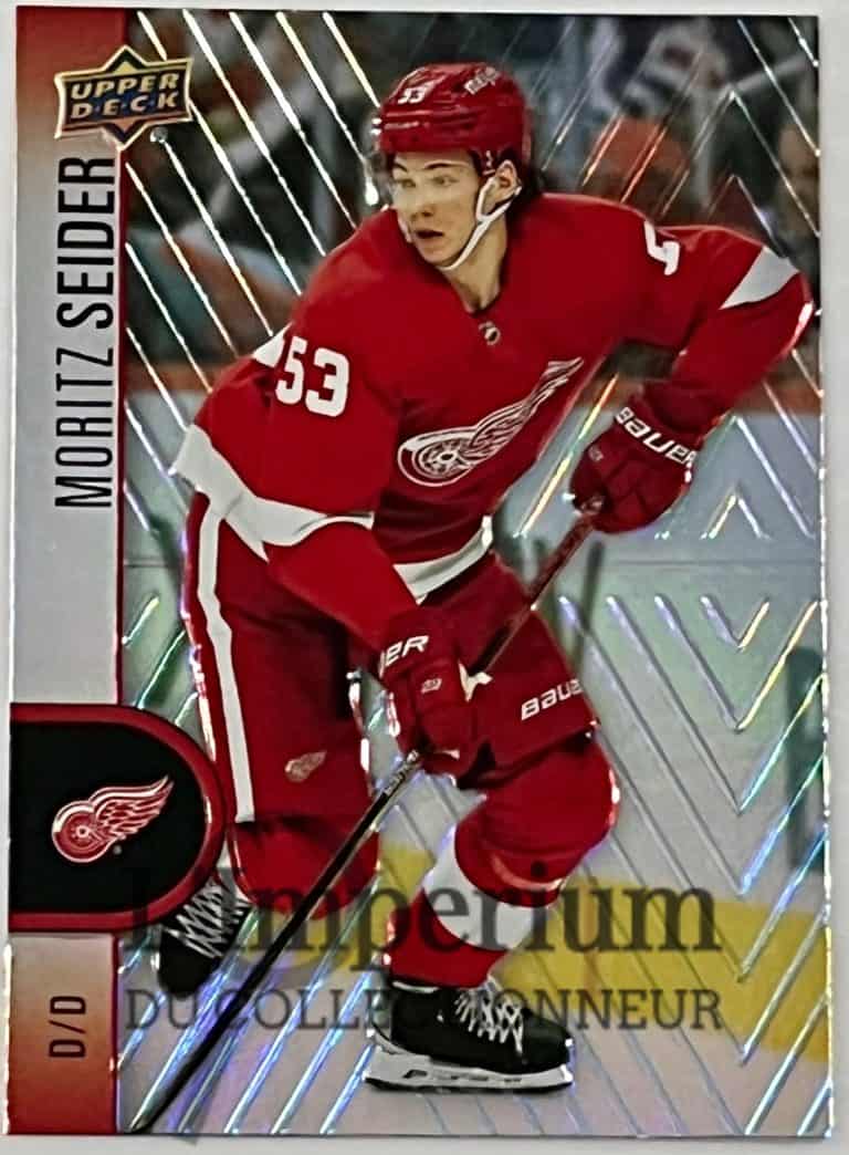 Moritz Seider - 2021-22 NHL TOPPS NOW® - Sticker #81 - 5-Pack - PR: 1083