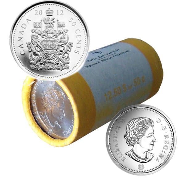 Canada - Rouleau 50 Cents 2012 - Logo MRC