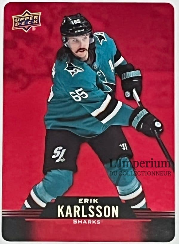 DC-33 Erik Karlsson - Carte d'Hockey LNH 2020-2021