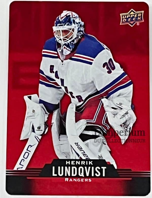 DC-49 Henrik Lundqvist - Carte d'Hockey LNH 2020-2021