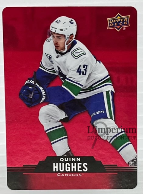 DC-22 Quinn Hughes - Carte d'Hockey LNH 2020-2021