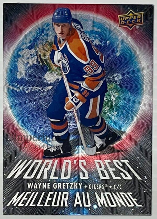 WB-1 Wayne Gretzky - Carte d'Hockey Meilleurs au Monde 2023