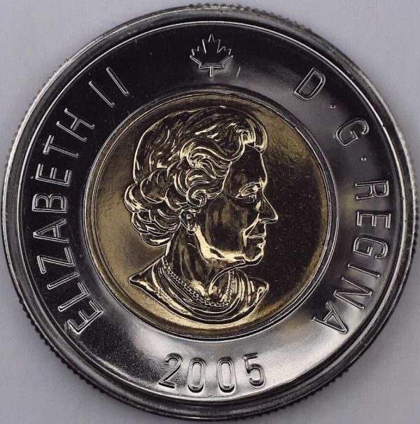 2005 Canada 2 Dollars NBU Avers